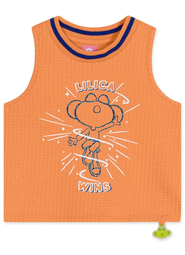 Lilica Ripilica - Regata Infantil Menina Laranja 3