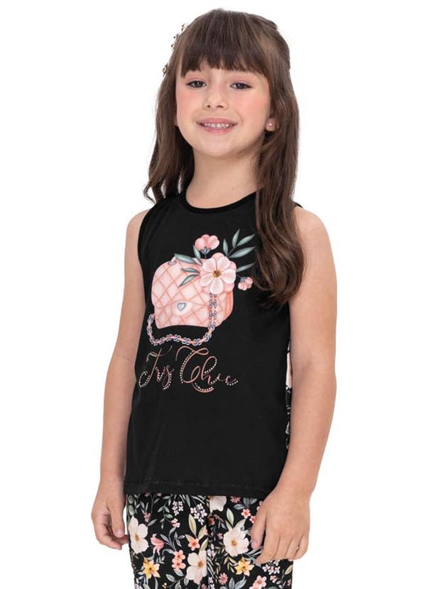 Trick Nick - Regata Infantil Feminina Preto