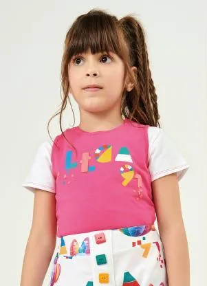 Lilica Ripilica - Regata Infantil MeninaRosa - LILICA RIPILICA