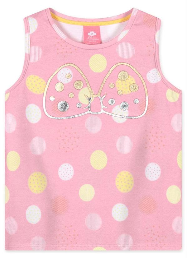 Lilica Ripilica - Regata Infantil Feminina Rosa