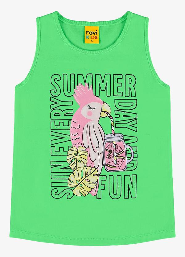 Rovi Kids - Regata Infantil Feminina Verde