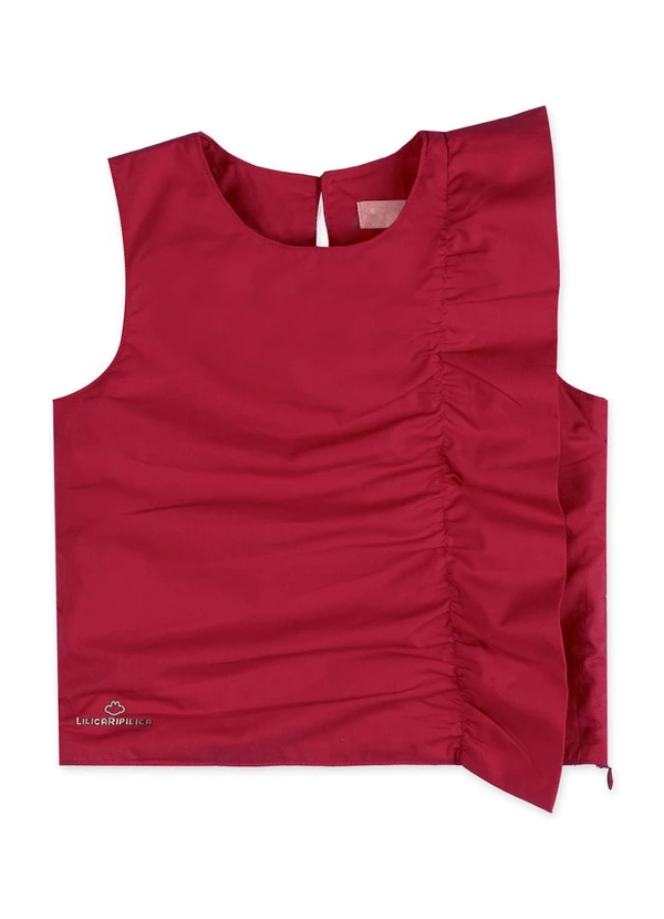 Lilica Ripilica - Regata Infantil Feminina Vermelho 2