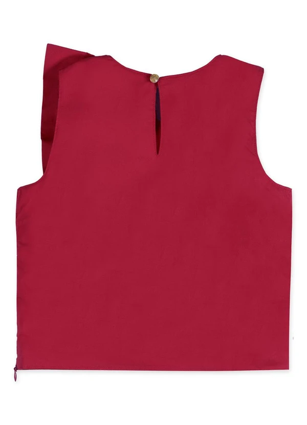 Lilica Ripilica - Regata Infantil Feminina Vermelho 3