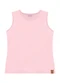 Duduka - Regata Infantil Gatinho com Etiqueta   Marrom - variação: Rosa