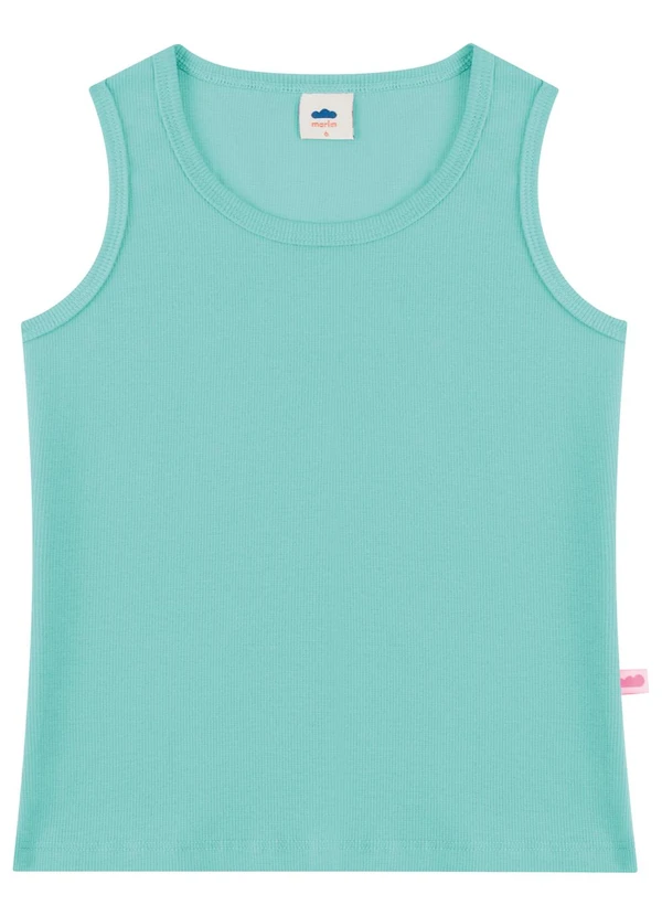 Marlan - Regata Infantil Menina em Punho Verde