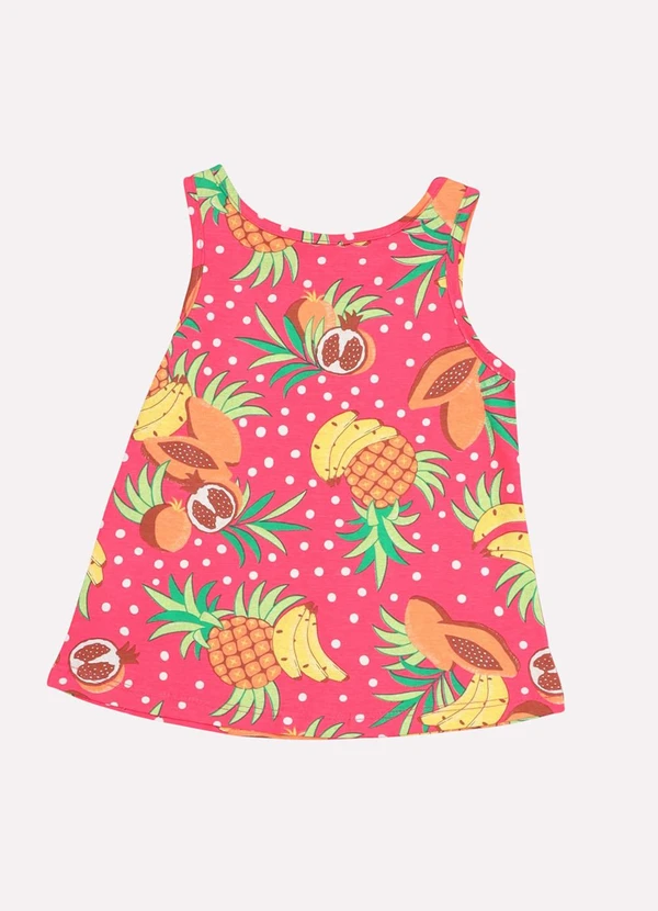 Kyly - Regata Infantil Menina Frutas Rosa 3