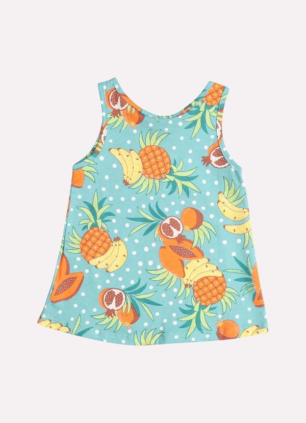 Kyly - Regata Infantil Menina Frutas Verde 3