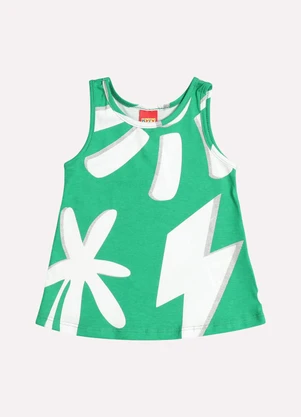 Kyly - Regata Infantil Menina Frutas Verde - KYLY