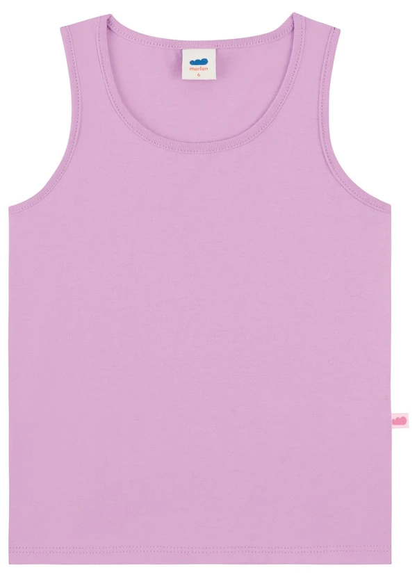 Marlan - Regata Infantil Menina Meia Malha Roxo