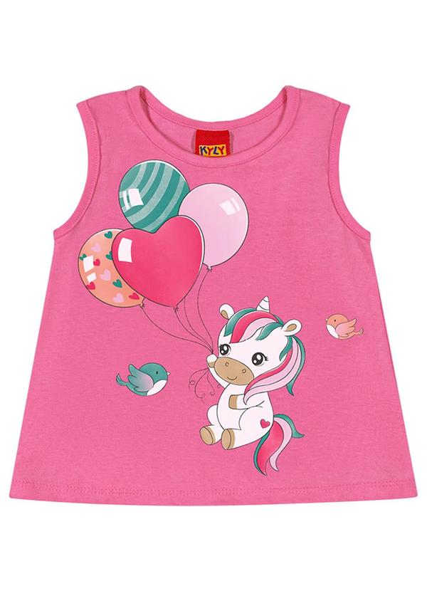 Kyly - Regata Infantil Menina Unicórnio Rosa