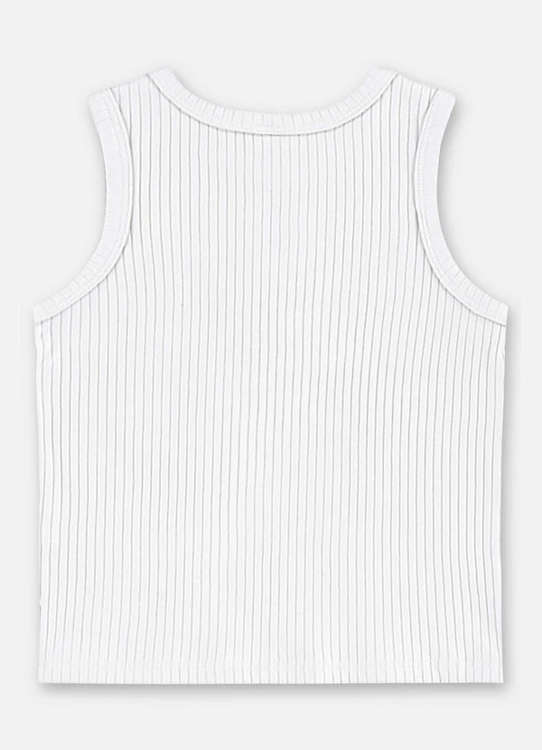 Up Baby - Regata Infantil Ribana Canelada Branco 4