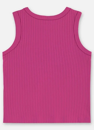 Up Baby - Regata Infantil Ribana Canelada Rosa - UP BABY