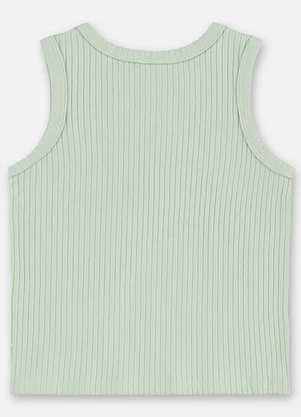 Up Baby - Regata Infantil Ribana Canelada Verde - UP BABY