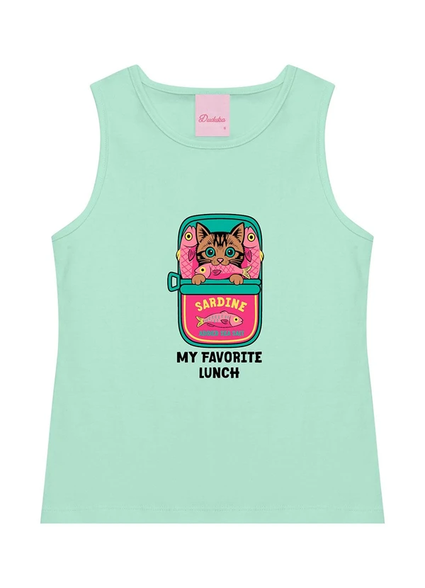 Duduka - Regata Infantil Sardine My Favorite Lunch Verde