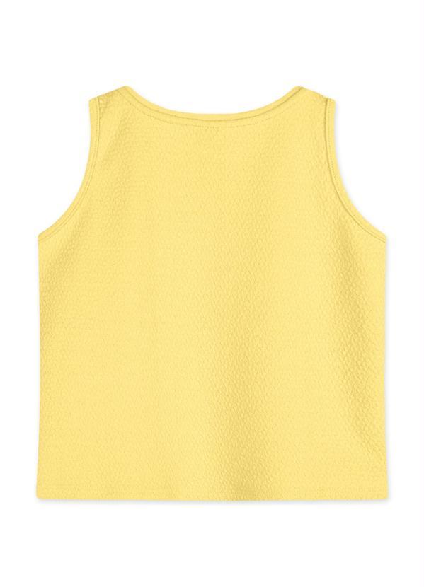 Lilica Ripilica - Regata Jacquard Infantil MeninaAmarelo 2