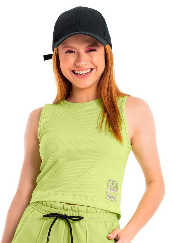 Gloss - Regata Juvenil Básica Menina em Ribana Verde