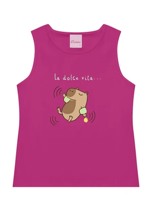 Duduka - Regata Juvenil Capivara La Dolce Vita  Rosa - DUDUKA