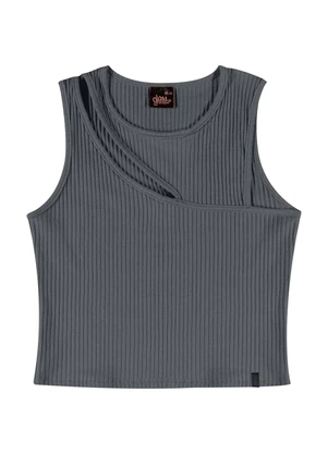 Gloss - Regata Juvenil para Menina Cinza - GLOSS