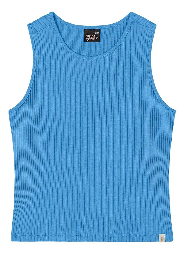 Gloss - Regata Juvenil Ribana Canelada Azul