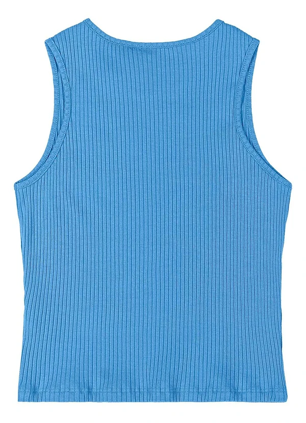 Gloss - Regata Juvenil Ribana Canelada Azul 2