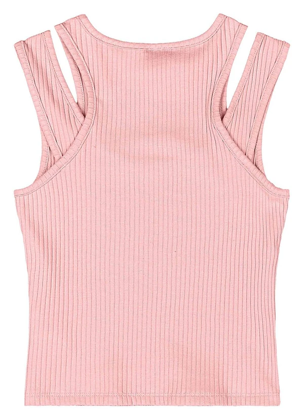 Gloss - Regata Juvenil Ribana Canelada Rosa 2