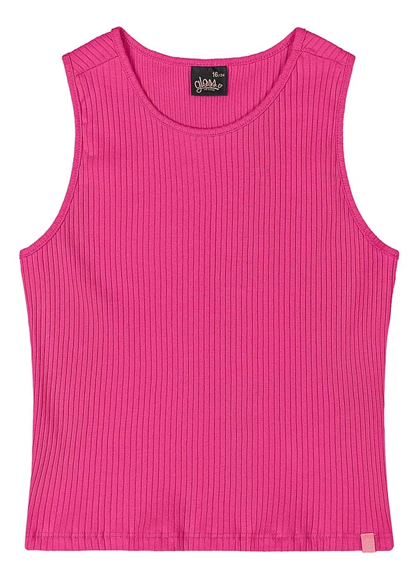 Gloss - Regata Juvenil Ribana Canelada Rosa 3