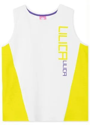 Lilica Ripilica - Regata Malha Menina Branco - LILICA RIPILICA