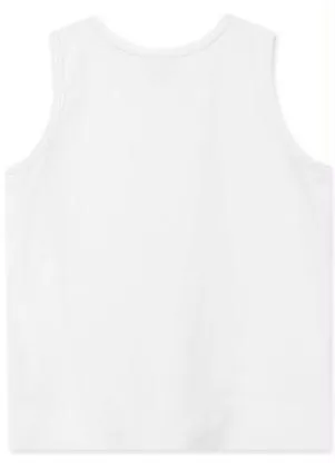 Lilica Ripilica - Regata Malha Menina Branco - LILICA RIPILICA