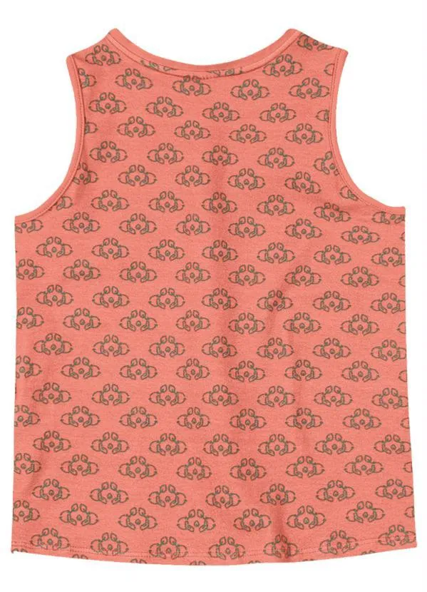 Lilica Ripilica - Regata Malha Menina Laranja 2