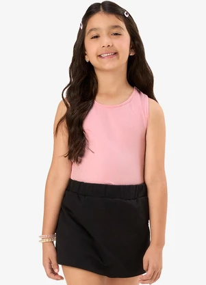 Rovi Kids - Regata Menina em Cotton Leve Rosa - ROVI KIDS