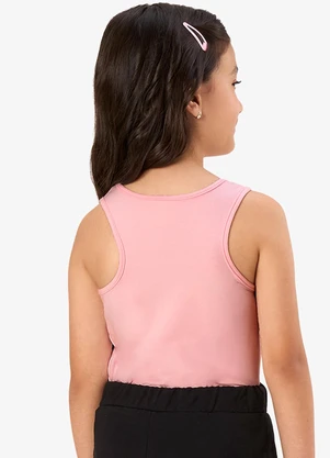 Rovi Kids - Regata Menina em Cotton Leve Rosa - ROVI KIDS