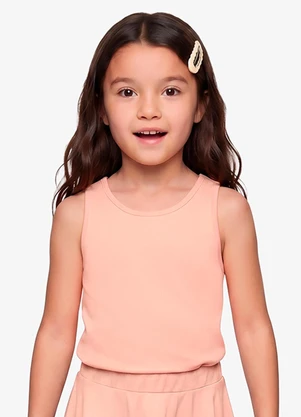 Rovi Kids - Regata Menina em Cotton Leve Rosa - ROVI KIDS