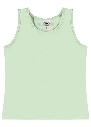 Rovi Kids - Regata Menina em Cotton Leve Verde - ROVI KIDS