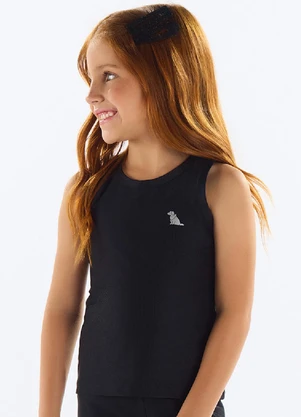 Quimby - Regata Move Infantil Menina Preto - QUIMBY