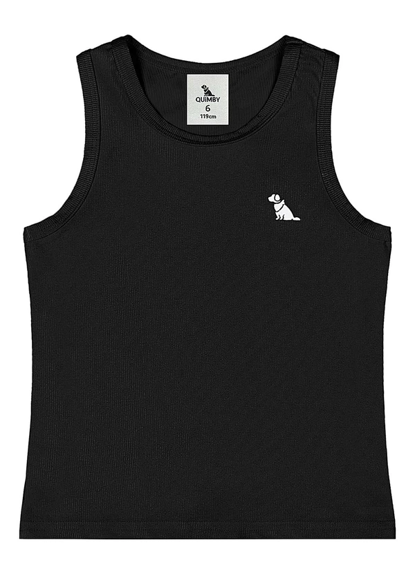 Quimby - Regata Move Infantil Menina Preto 3