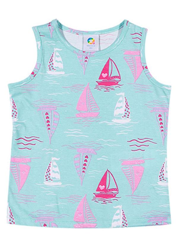 Alenice - Regata Summer Days Menina Azul