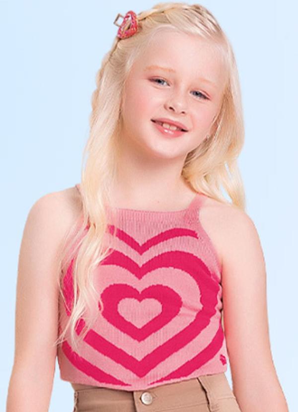 Fakini Kids - Regata Tricot Rosa 1