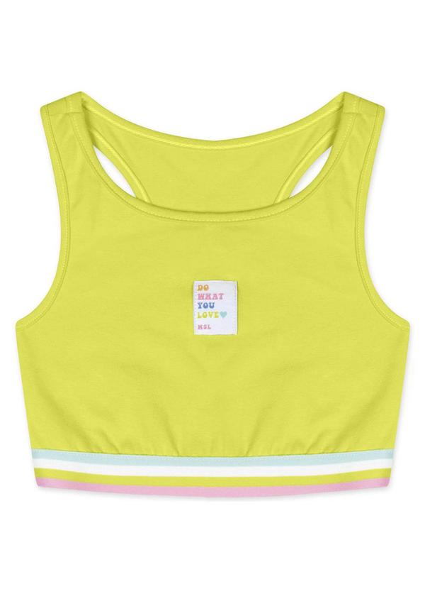 Marisol - Top Infantil Feminino Verde