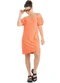 Gloss - Vestido Infantil em Tricot Laranja - variação: Laranja