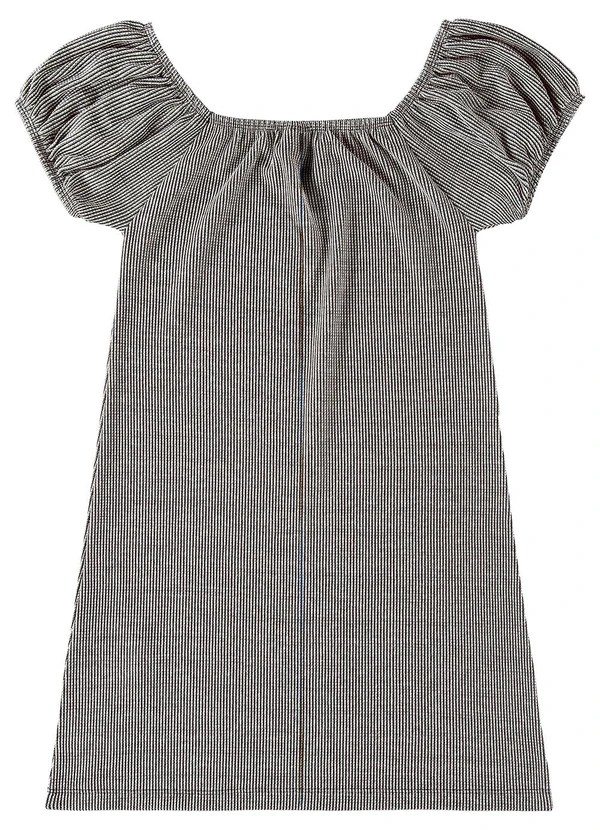 Gloss - Vestido Infantil em Tricot Preto 3