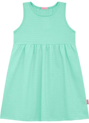 Duduka - Vestido Infantil Regata  Verde - DUDUKA
