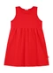 Duduka - Vestido Infantil Regata com Saia Flores  Azul  - variação: Vermelho