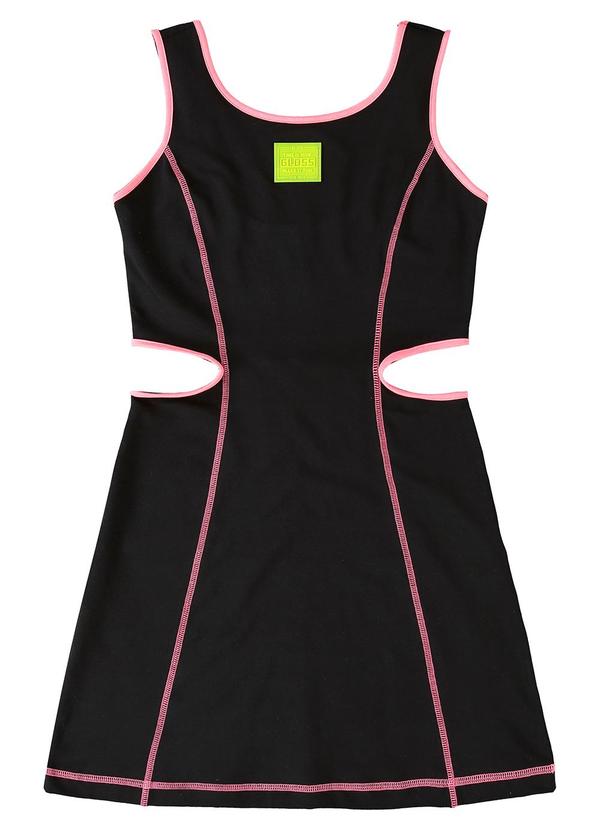 Gloss - Vestido Regata Infantil Preto 3