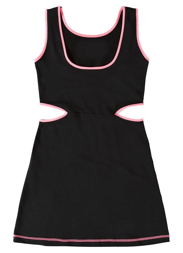 Gloss - Vestido Regata Infantil Preto 4