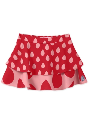Lilica Ripilica - Saia Bebê MeninaVermelho - LILICA RIPILICA