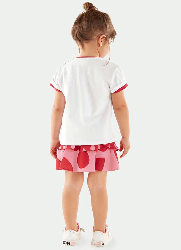 Lilica Ripilica - Saia Bebê MeninaVermelho 5