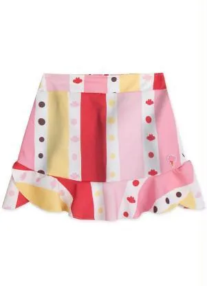 Lilica Ripilica - Saia Cetim Infantil MeninaRosa - LILICA RIPILICA