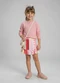 Lilica Ripilica - Saia Cetim Infantil MeninaAmarelo - variação: Rosa