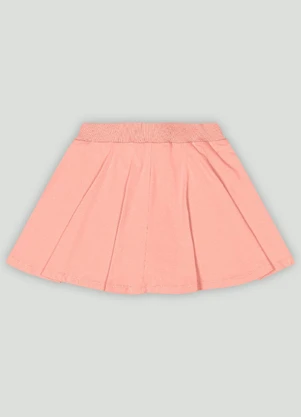 Saia com Short Interno Infantil Quimby Rosa - QUIMBY
