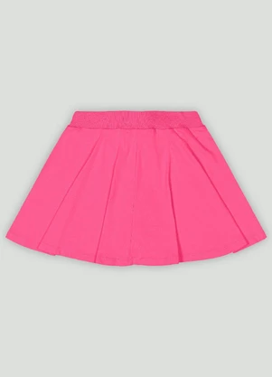 Saia com Short Interno Infantil Quimby Rosa - QUIMBY